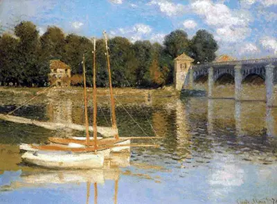 Brücke von Argenteuil Claude Monet